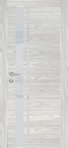 Межкомнатная дверь PX-16  AL кромка с 4-х ст. Дуб скай бежевый